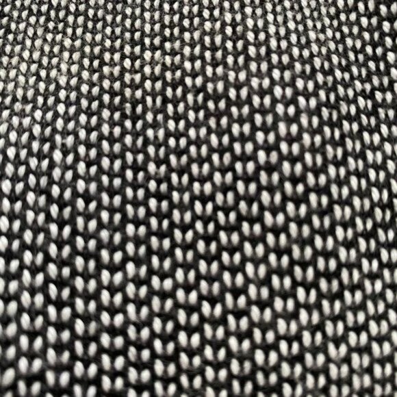 41Hawthorn Knit Tweed Moto Jacket Size L Faux Leather Trim Gray Black Full Zip - Picture 3 of 12